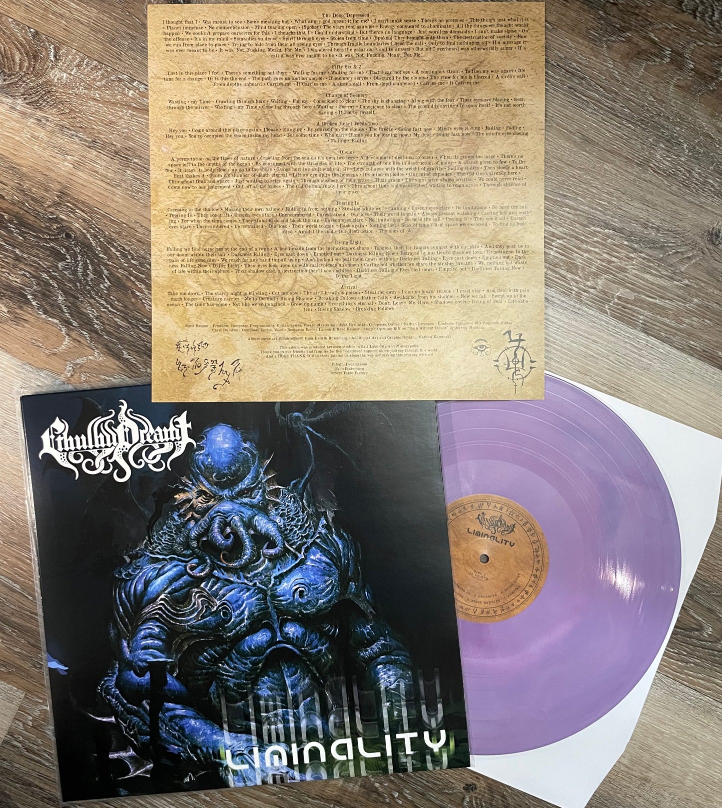 Cthulhu Dreamt - Liminality - Vinyl Album