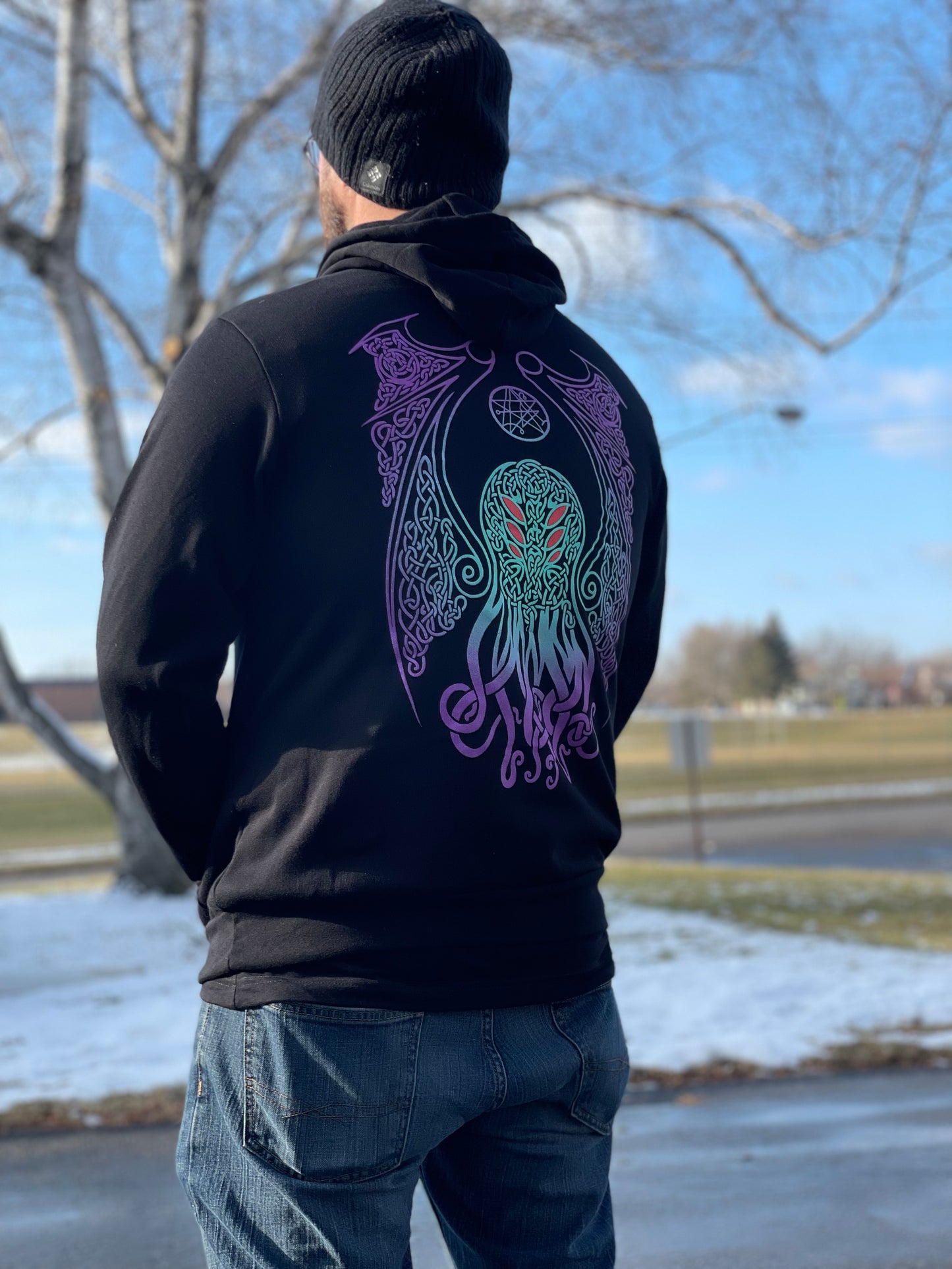 Cthulhu Dreamt - Hoodie - Celtic Knot Cthulhu